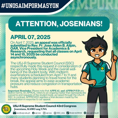 Attention Josenians: .